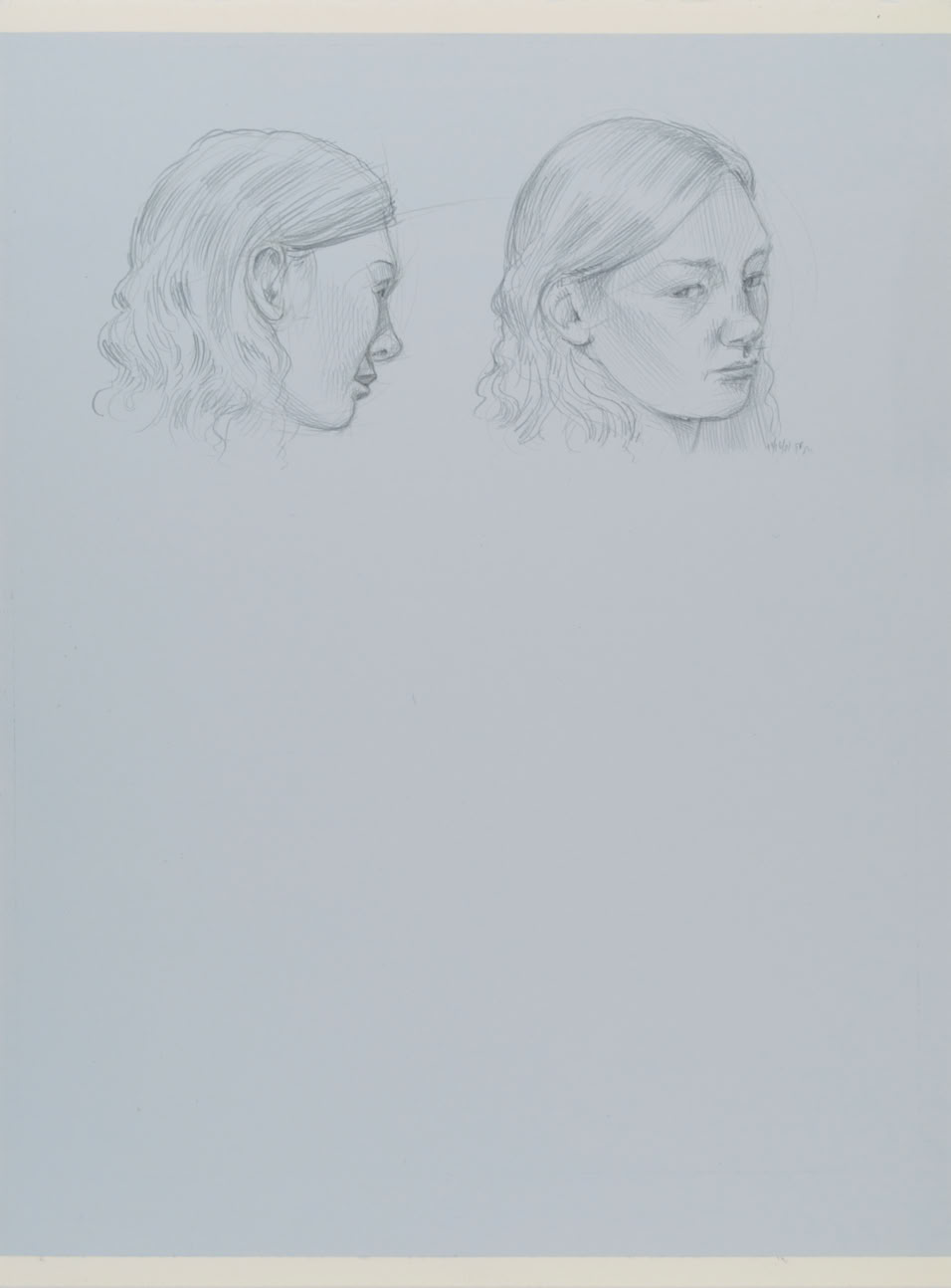 silverpoint, metalpoint, drawing, life drawing, nude figure, Tom Mazzullo